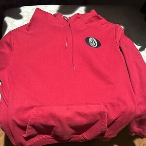 Volcom hoody red